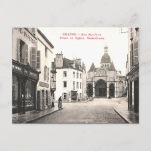 Ancienne carte postale - Beaune, Côte d'Or, France