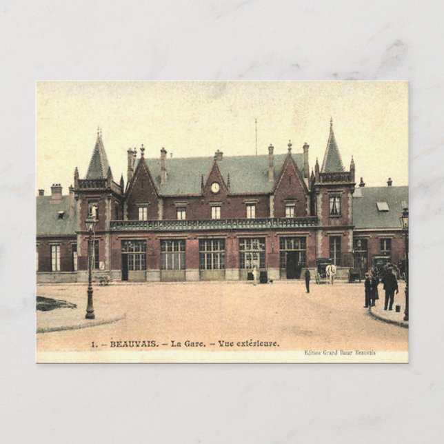 Ancienne carte postale - Beauvais, Oise, France (Devant)