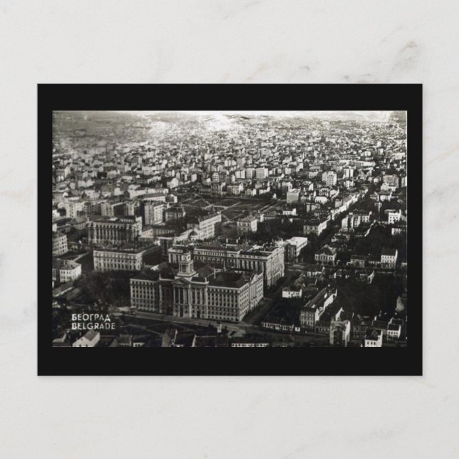 Ancienne carte postale - Belgrade (Devant)