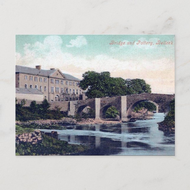 Ancienne carte postale - Belleek, Co Fermanagh, Ir (Devant)