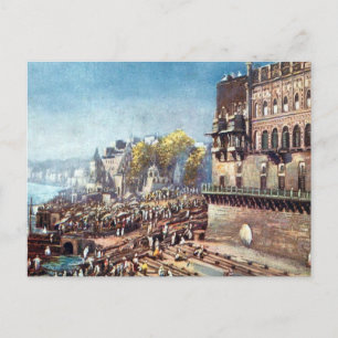 Ancienne carte postale - Bénarès (Varanasi), Inde
