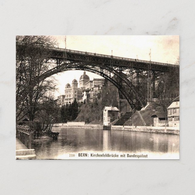 Ancienne carte postale - Berne, Suisse (Devant)