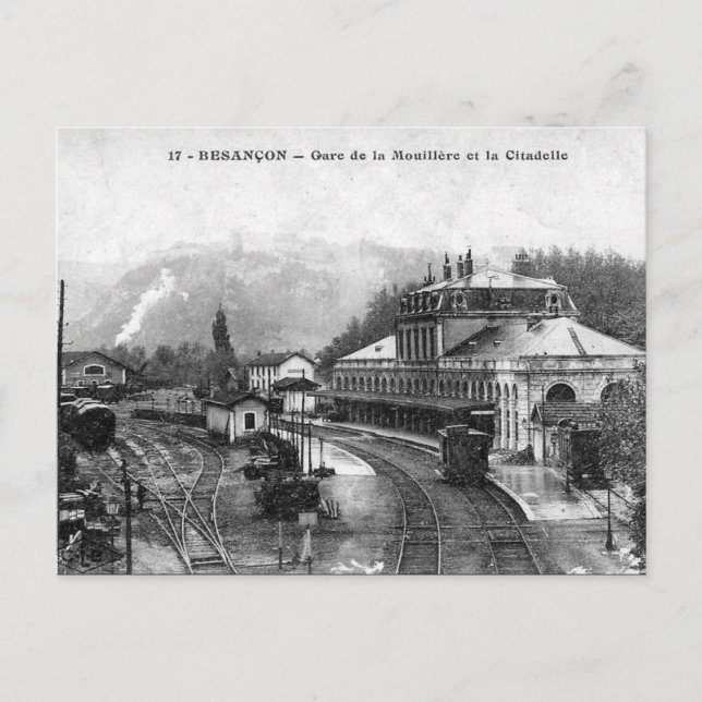 Ancienne carte postale - Besançon, Doubs, France (Devant)