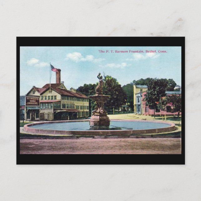 Ancienne carte postale - Bethel, Conn, États-Unis (Devant)