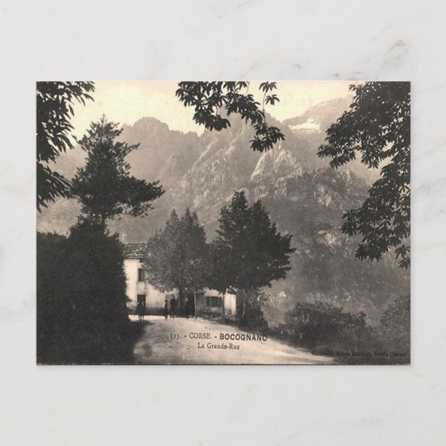 Ancienne carte postale - Bocognano, Corse du Sud (Devant)