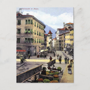 Ancienne carte postale - Bolzano, Italie