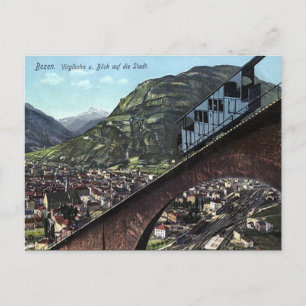 Ancienne carte postale - Bolzano, Italie