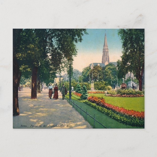 Ancienne carte postale - Bonn, Allemagne (Devant)