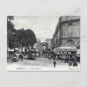 Ancienne carte postale - Bordeaux, France