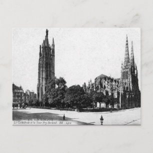 Ancienne carte postale - Bordeaux, France