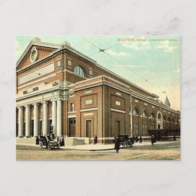 Ancienne carte postale - Boston, Massachusetts (Devant)