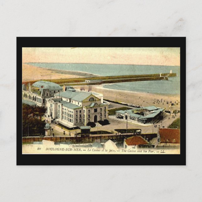 Ancienne carte postale - Boulogne-sur-Mer (Devant)