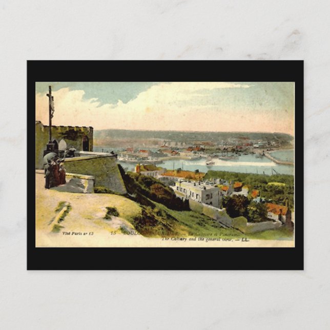 Ancienne carte postale - Boulogne-sur-Mer (Devant)