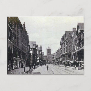 Ancienne carte postale - Bridge Street, Chester