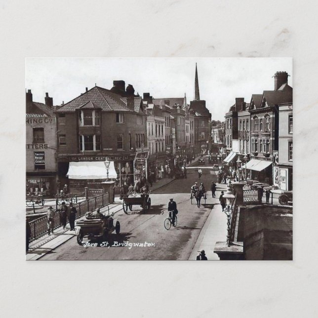 Ancienne carte postale - Bridgwater, Somerset (Devant)
