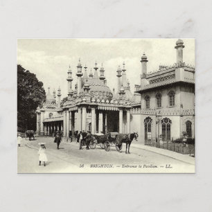 Ancienne carte postale - Brighton Pavilion