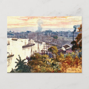 Ancienne carte postale - Brisbane, Queensland