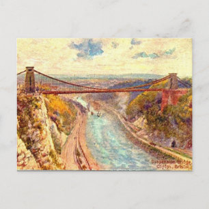 Ancienne carte postale - Bristol, Angleterre