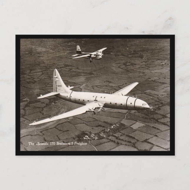 Ancienne carte postale - Bristol "Brabazon" (Devant)