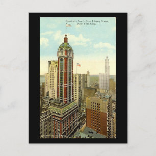 Ancienne carte postale - Broadway, New York