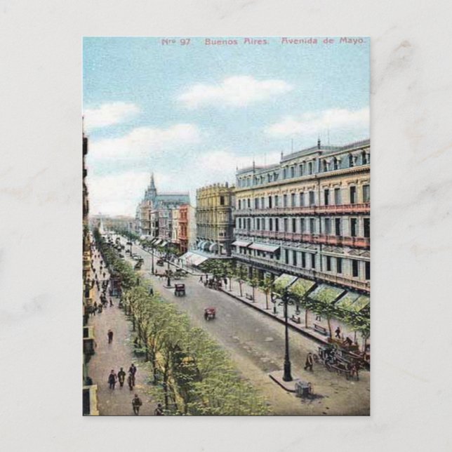 Ancienne carte postale - Buenos Aires, Argentine (Devant)