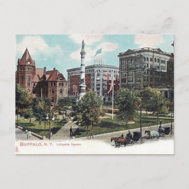 Ancienne carte postale - Buffalo, New York, États- (Devant)