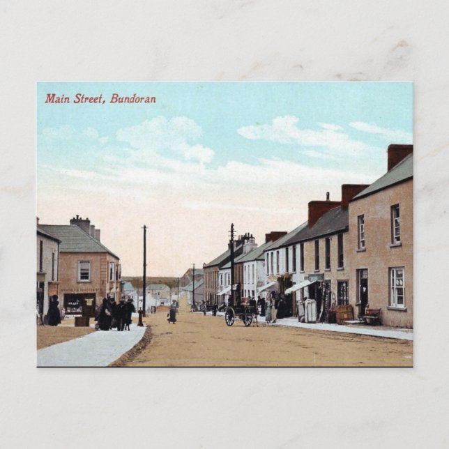 Ancienne carte postale - Bundoran, Co Donegal, Irl (Devant)