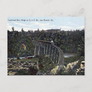 Ancienne carte postale - Burnside, Kentucky, USA