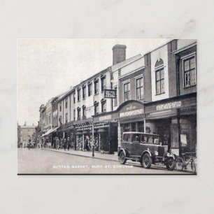Ancienne carte postale - Bury St Edmunds, Suffolk