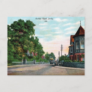 Ancienne carte postale - Buxton Road, Derby