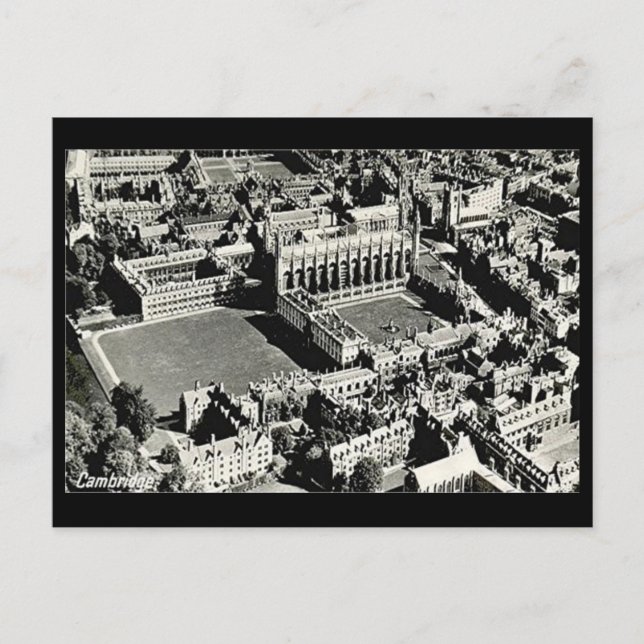 Ancienne carte postale - Cambridge (Devant)
