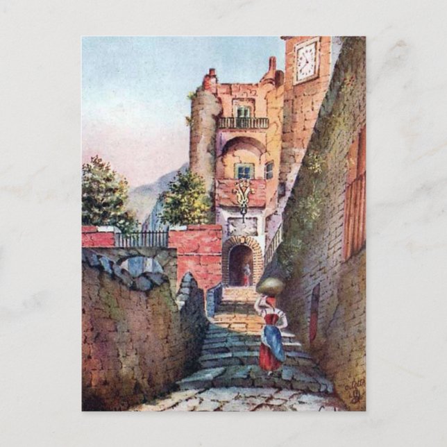 Ancienne carte postale - Capri, Italie (Devant)