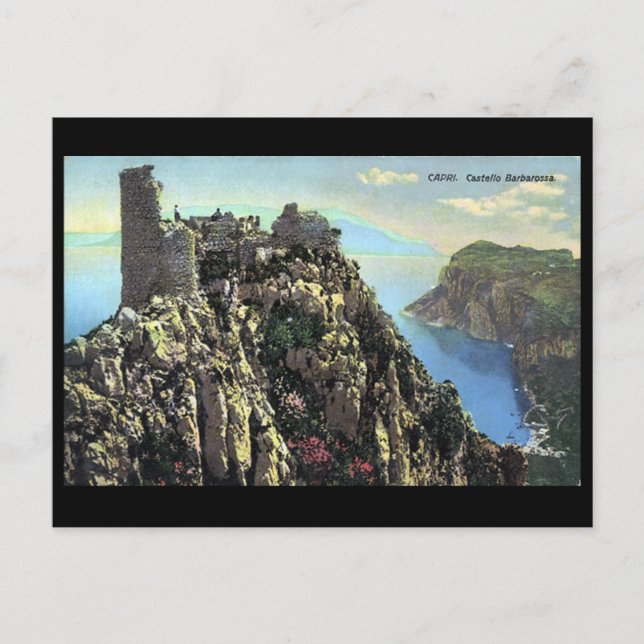 Ancienne carte postale - Capri, Italie (Devant)