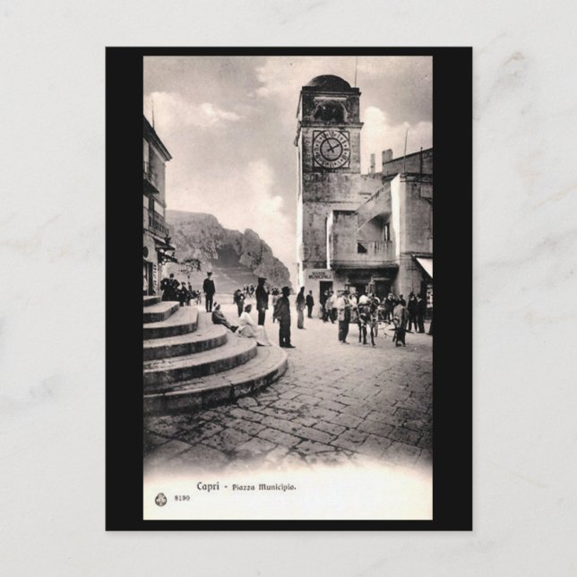 Ancienne carte postale - Capri, Italie (Devant)