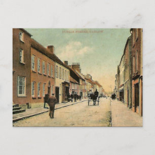 Ancienne carte postale - Carlow, Irlande