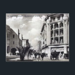 Ancienne carte postale - Casablanca, Maroc<br><div class="desc">L'image de cette carte postale a été reproduite à partir d'une carte postale vintage du Boulevard de la Gare,  Casablanca,  Maroc.</div>