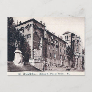 Ancienne carte postale - Chambéry, Savoie, France