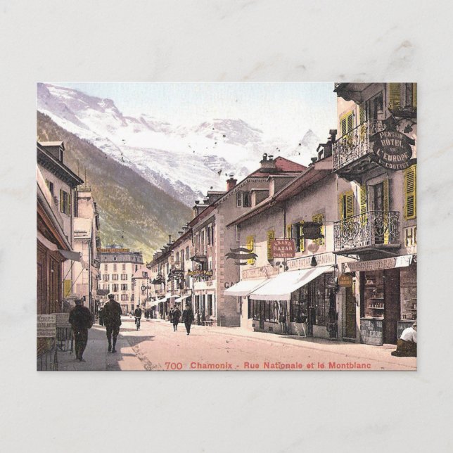 Ancienne carte postale - Chamonix, Haute Savoie (Devant)