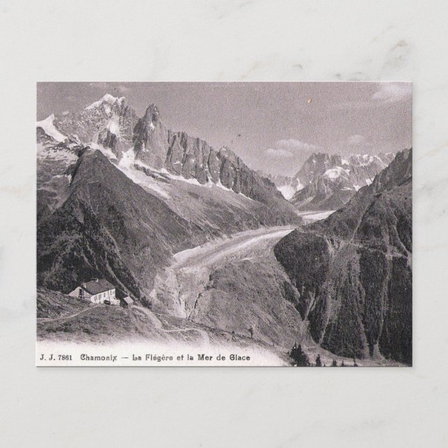 Ancienne carte postale - Chamonix, Haute Savoie (Devant)