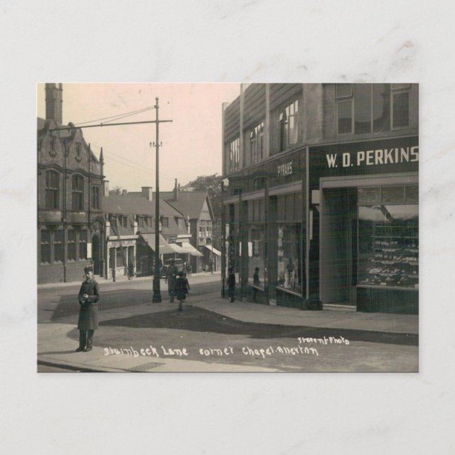 Ancienne carte postale - Chapelle Allerton, Leeds, (Devant)