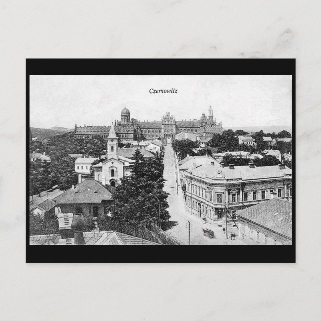 Ancienne carte postale - Chernivtsi (Czernowitz),  (Devant)