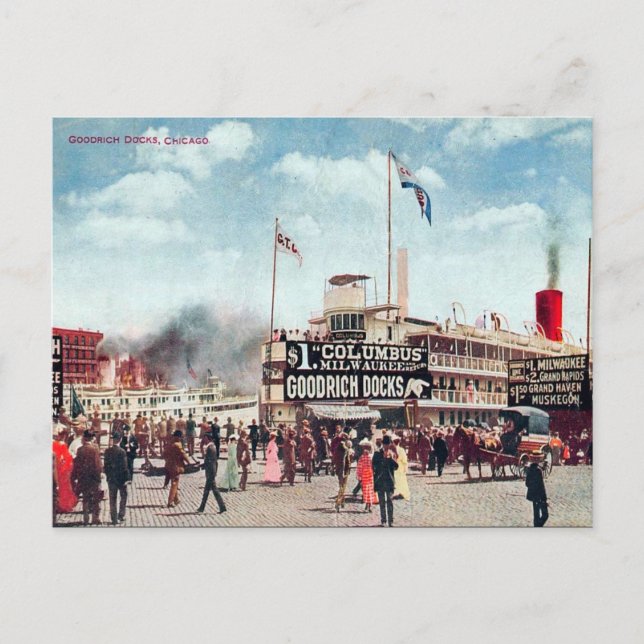 Ancienne carte postale - Chicago, Illinois (Devant)