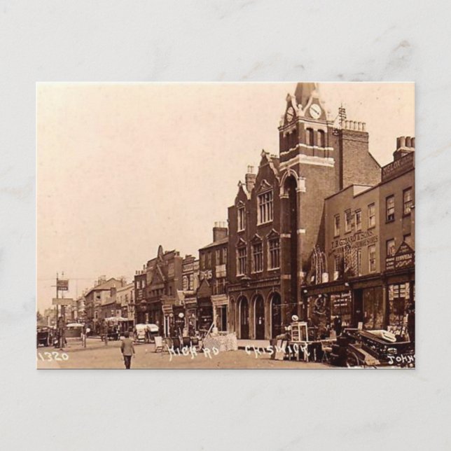 Ancienne carte postale - Chiswick, Londres (Devant)