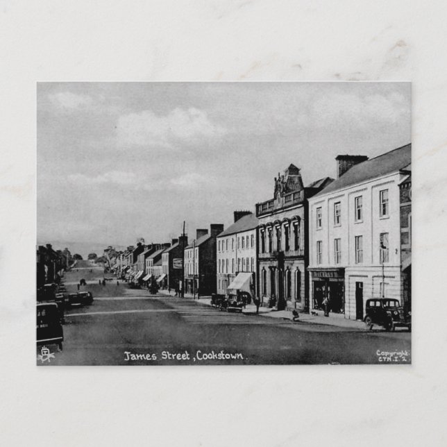 Ancienne carte postale - Cookstown, Co Tyrone (Devant)