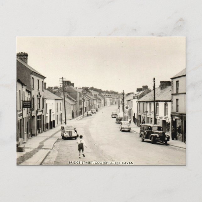 Ancienne carte postale - Cootehill, Co Cavan (Devant)