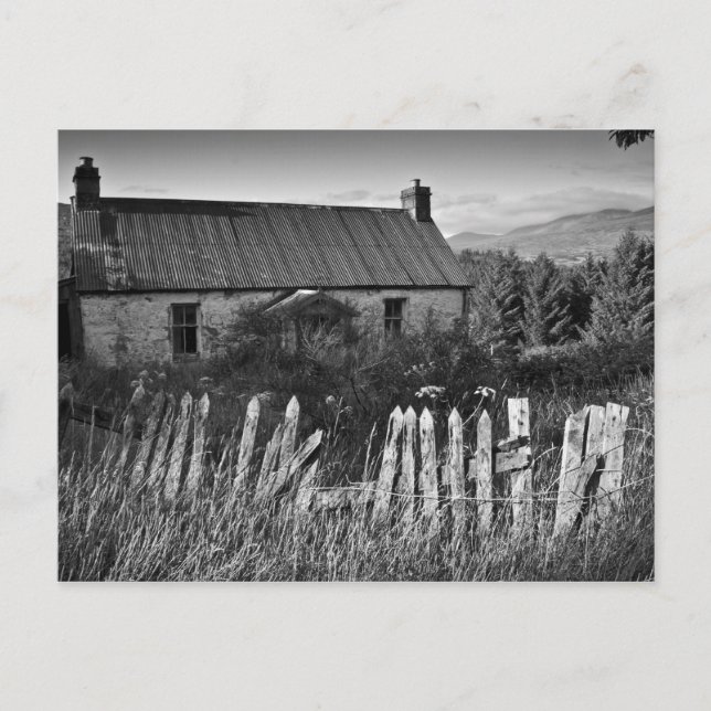 Ancienne carte postale Cottage (Devant)