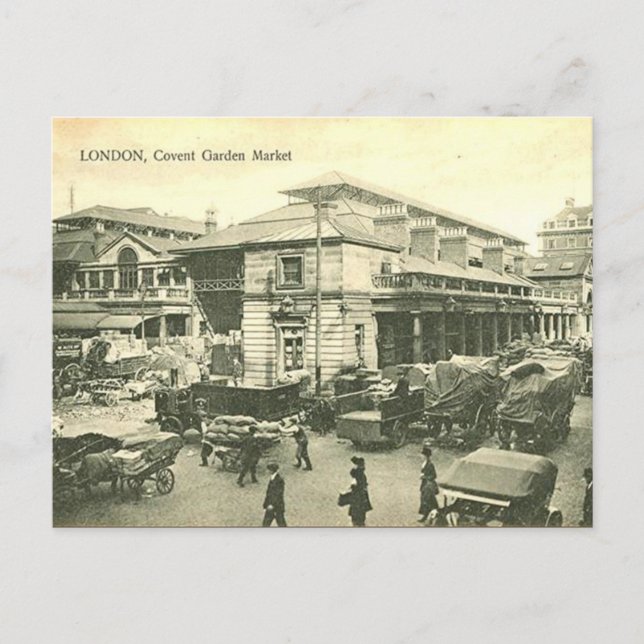 Ancienne carte postale - Covent Garden, Londres (Devant)