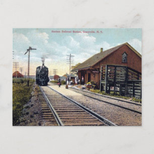 Ancienne carte postale - Craryville, NY, USA