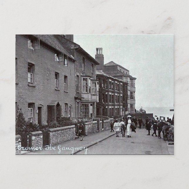 Ancienne carte postale - Cromer, Norfolk (Devant)