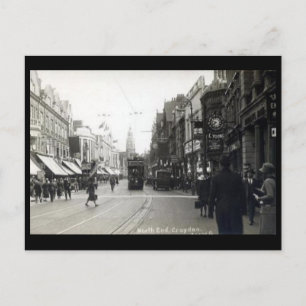 Ancienne carte postale - Croydon, Londres